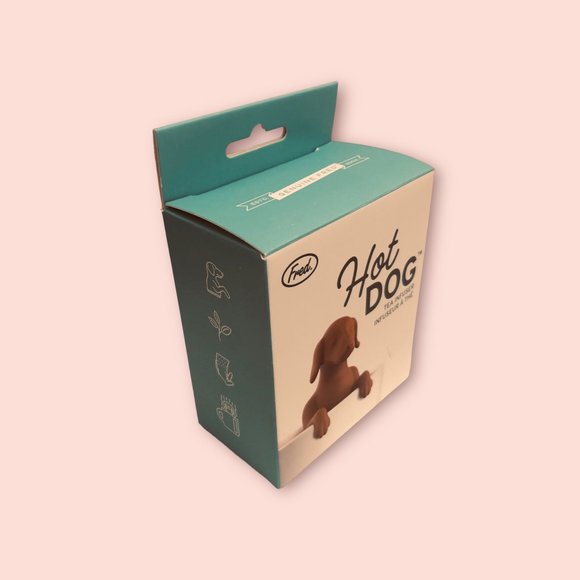 Whimsical Silicone Dachshund Tea Strainer Infuser New in unopened Box - Picture 6 of 7